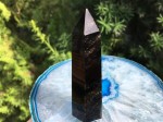 Obsydian czarny Obelisk Kryształ